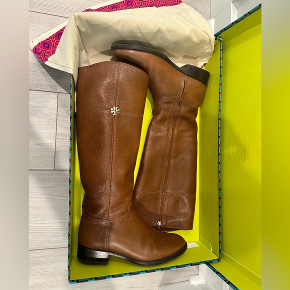 EUC Tory Burch Jolie Riding boots - Picture 3 of 10